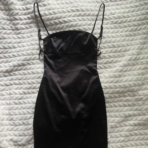 NWT Oh Polly satin backless mini dress